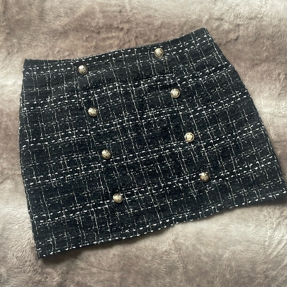 Tweed Mini-Skirt - NWOT